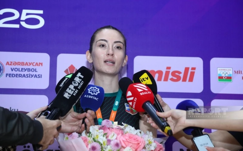 "Abşeron" voleybol klubunun oyunçusu mövsümü gümüş medalla başa vurmalarına dair fikirlərini açıqlayıb