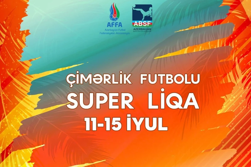 Çimərlik Futbolu üzrə Super Liqada 6 Komanda Mübarizə Aparacaq