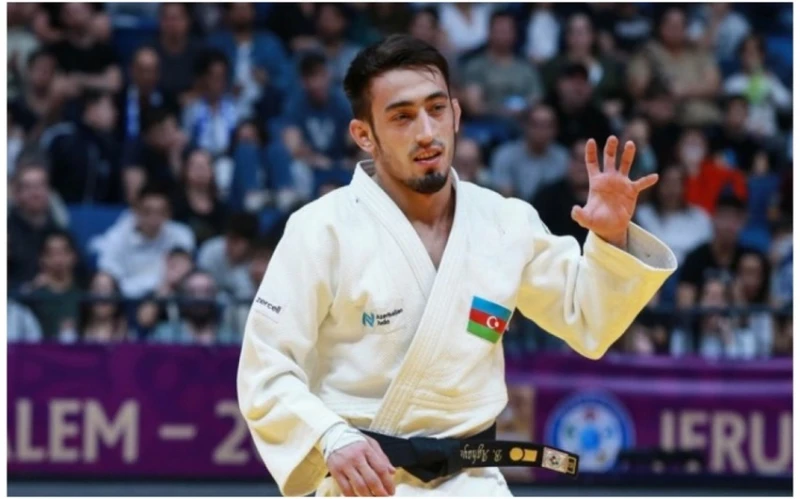 "Böyük Dəbilqə": Azərbaycan cüdoçusu qızıl medal əldə edib
