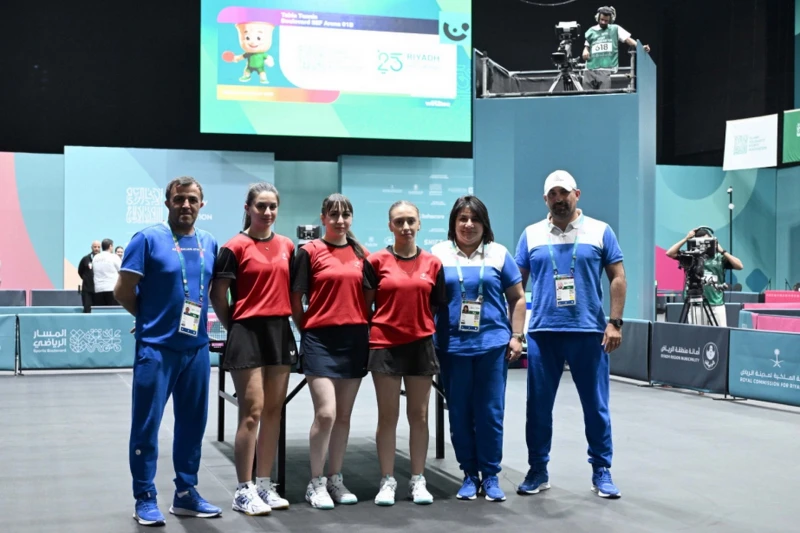 Azərbaycanın qadın stolüstü tennis yığması İslam Həmrəyliyi Oyunlarında 1/4 finala yüksəldi