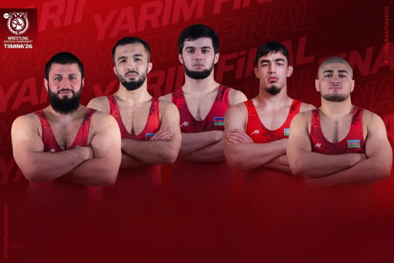 Beş Azərbaycan güləşçisi Avropa çempionatının yarımfinalına yüksəlib