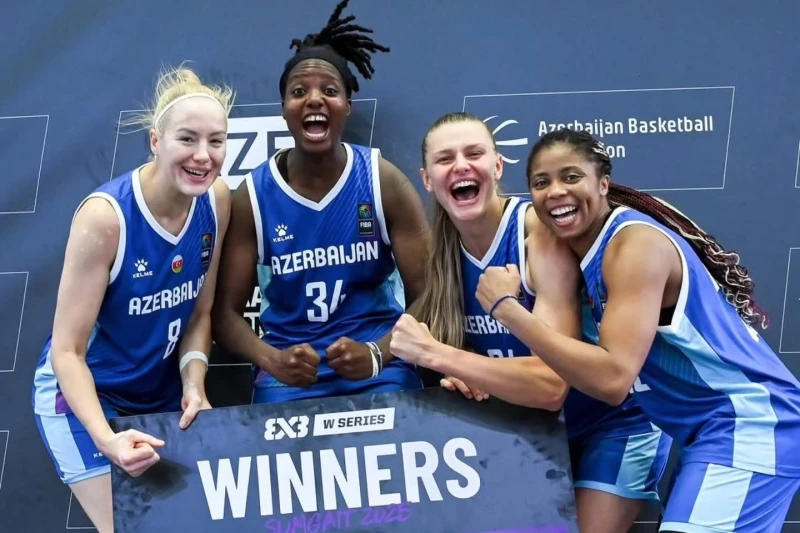 Azerbaijani women's 3x3 basketball team rises 9 places in world ranking