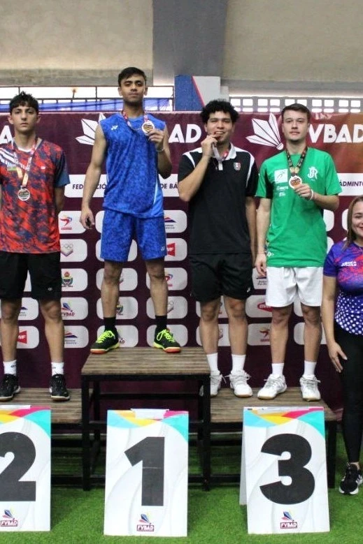 Azerbaijani badminton players won 2 silver medals in the Future series in Venezuela