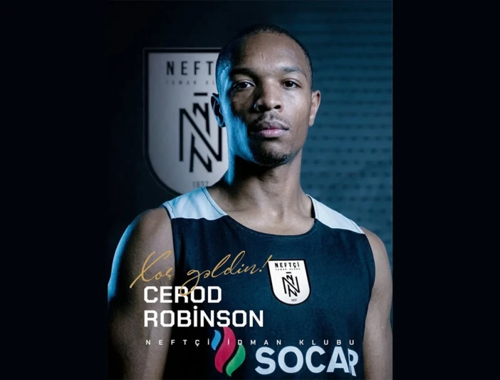 Neftçi basketbol komandası Cerod Robinson ilə müqavilə bağladı