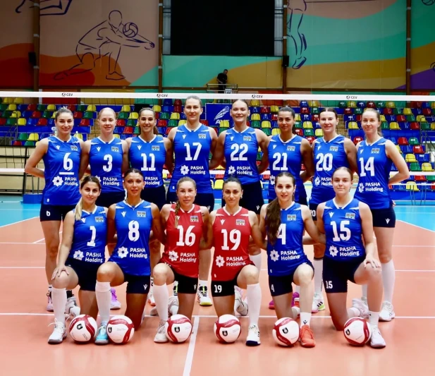 Azərbaycan qadın voleybol milli komandası Avropa çempionatına hazırlaşır