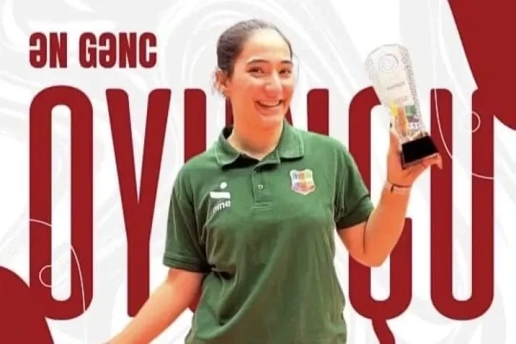 Xədicə Seyidli Voleybol üzrə Yüksək Liqanın ən gənc və perspektivli oyunçusu seçilib