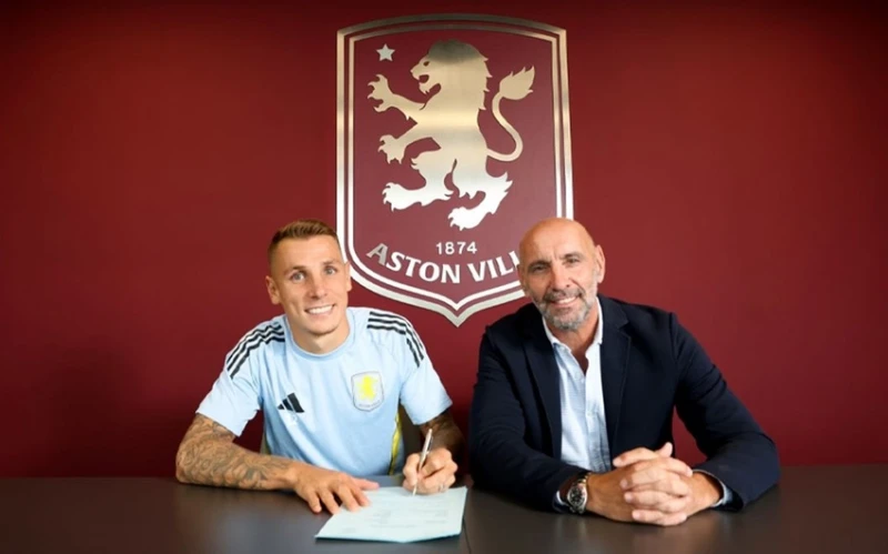 Aston Villa Extends Lucas Digne's Contract