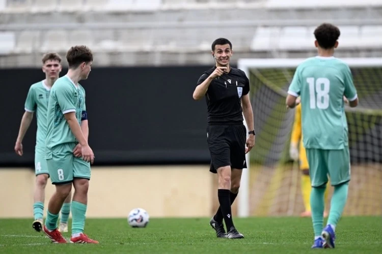 Tural Qurbanov U-17 Avropa Çempionatı Seçmə Mərhələsi oyununda hakimlik etdi, Niderland qalib gəldi