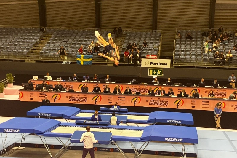 Two More Azerbaijani Trampoline Pairs Advance to European Championship Final