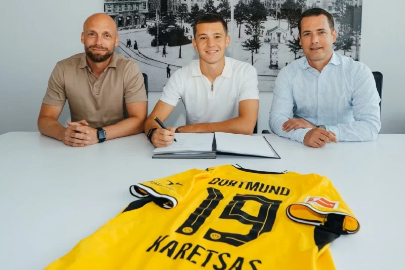 «Боруссия» Дортмундsigned 18-летнего игрока из Греции