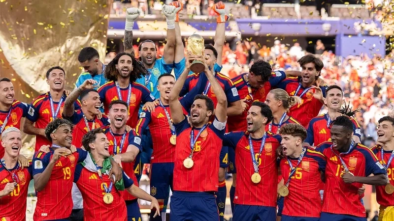 The Spain national team will lose $15 million of their World Cup prize money