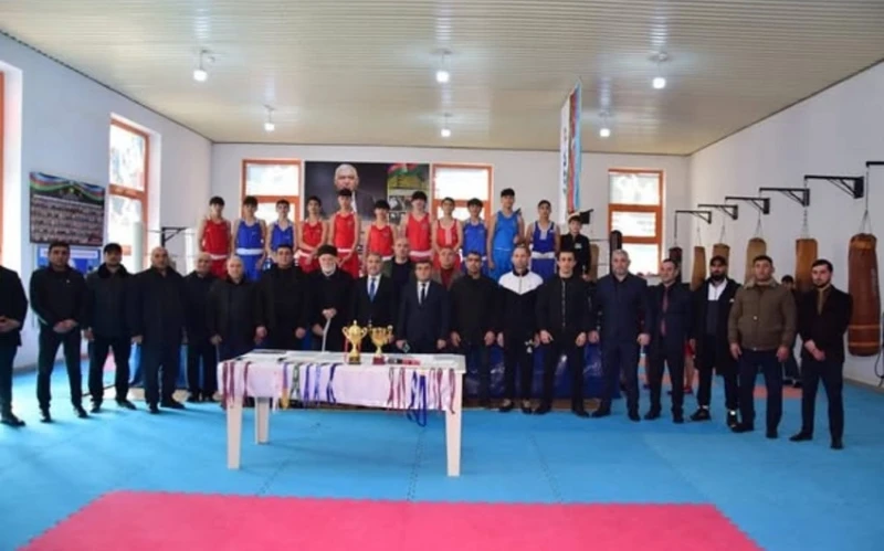 Cəlilabadda boks zalı fəaliyyətə başlayıb