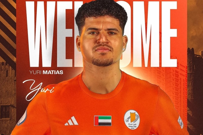 Yuri Matias Ajman klubu ilə müqavilə imzalayıb