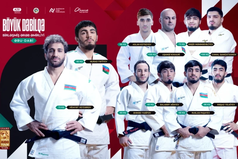 First Opponents of Our Judokas Determined at Abu Dhabi Grand Slam Tournament