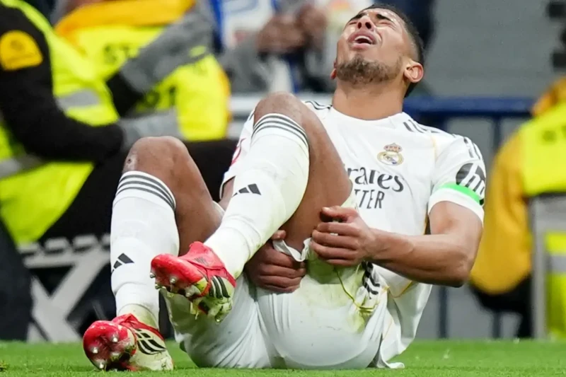 Jude Bellingham out for about a month due to injury