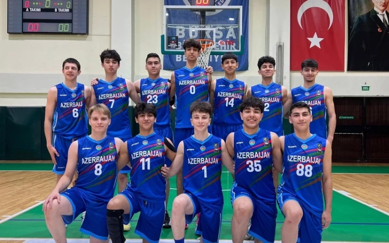 Azerbaycan basketbol milli takımı hazırlık kampının ilk etabını tamamladı