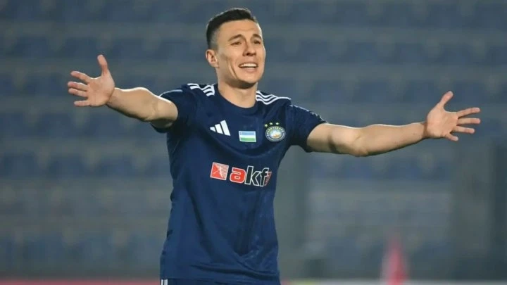 Özbək futbolçu: “Mundialda ilk oyunumuzda güclü rəqibə yaxşı müqavimət göstərdik”