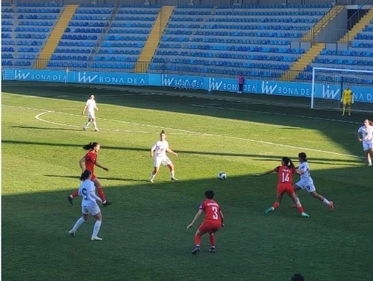 Our women's national team started the World Cup qualifying round with a victory