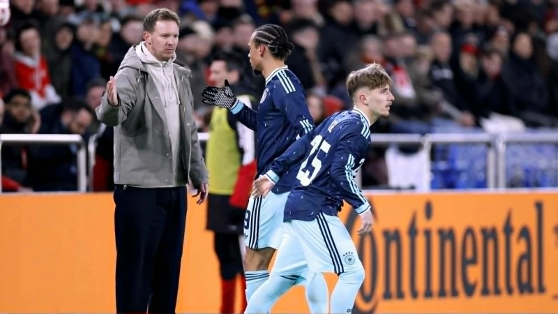 Nagelsmann Gave Sane a Chance, But Said His Place Isn't Permanent