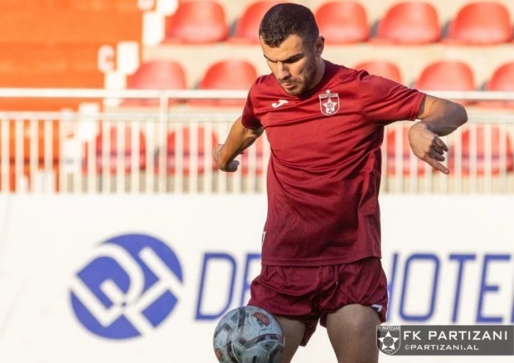 Vüsal İsgəndərli Partizaninin Dinamo Tirana ilə matçının iştirak ərizəsinə daxil edilməyib