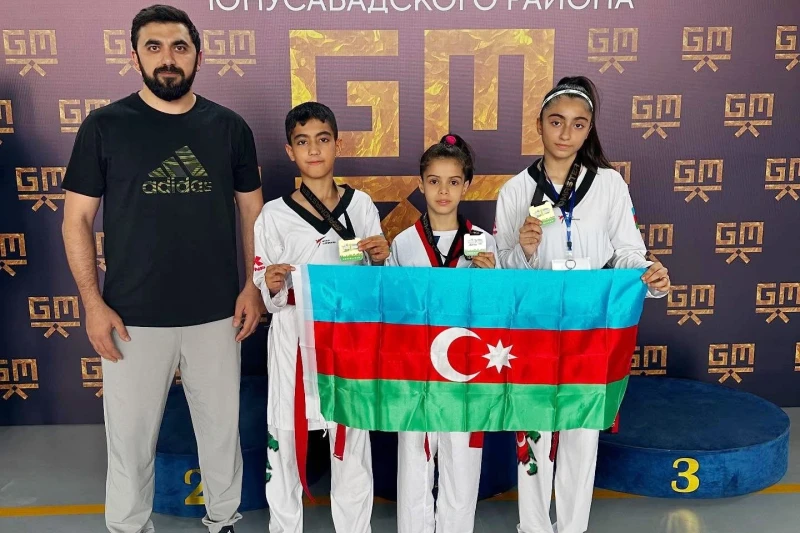 Our Taekwondo Athletes Returned from Kazakhstan and Uzbekistan with 6 Medals