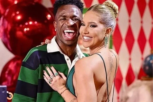Vinicius Junior's girlfriend at the Brazilian national team camp: Permission from Ancelotti!