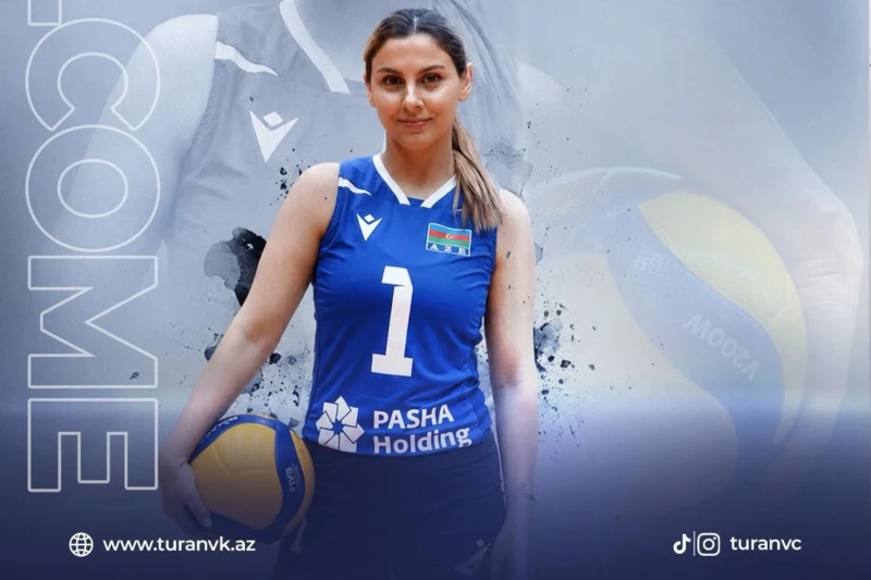 Azərbaycan millisinin voleybolçusu Ceyran İmanova klubunu dəyişib