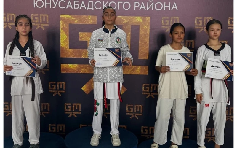 Azerbaijani Taekwondo fighters won 6 medals at open tournaments in Kazakhstan and Uzbekistan