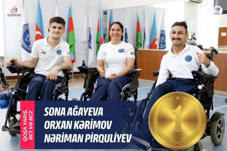 Azərbaycan bocciaçıları Qazaxıstanda keçirilən turnirdə daha 2 qızıl medal qazanıblar Azərbaycan bocciaçıları Qazaxıstanda keçirilən turnirdə daha 2 qızıl medal qazanıblar