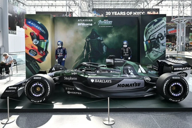 “Formula-1” və Marvel-dən qeyri-adi layihə: Williams Doktor Dum üslubunda bolid təqdim etdi - FOTO