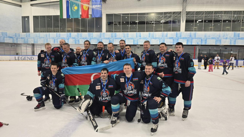 «Baku Flames» возвращается из Ташкента с серебряными медалями