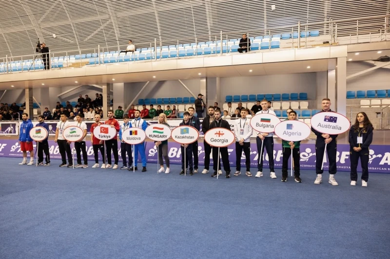 Opening Ceremony of the Great Silk Road International Boxing Tournament Held in Baku