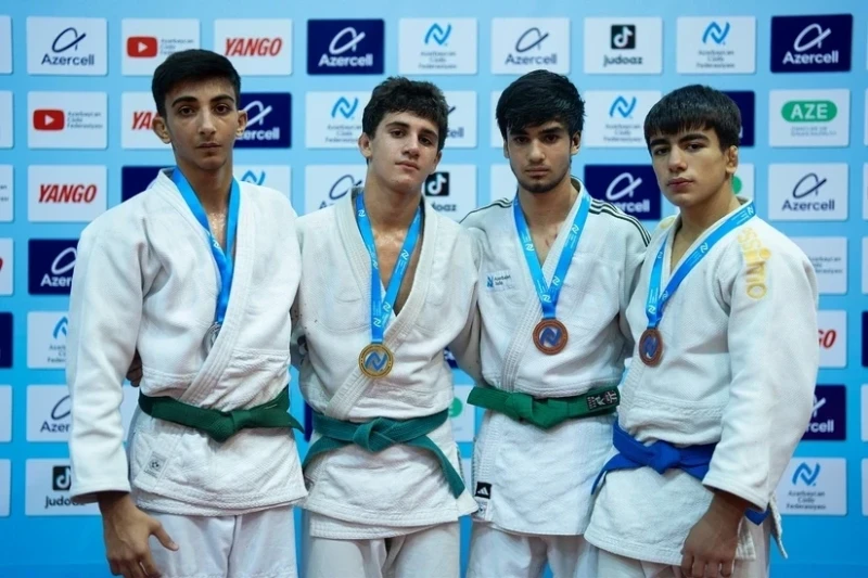 U-17 cüdo üzrə Bakı birinciliyi başa çatdı: Son günün qalibləri və komanda hesabında ilk üçlük - FOTO