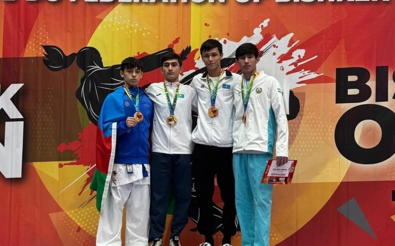 Azərbaycan karateçiləri Qırğızıstanda keçirilən beynəlxalq turnirində medallar qazanıblar