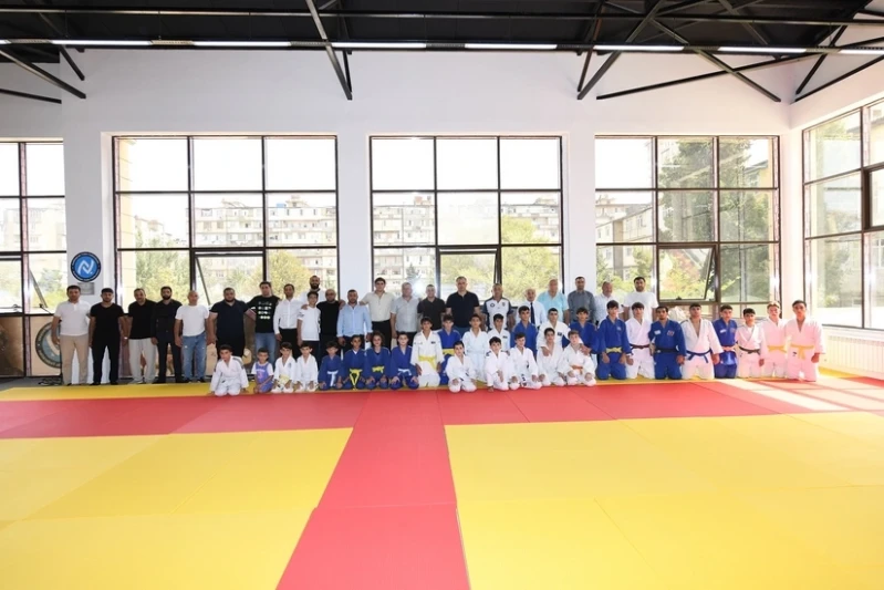 Opening of the New Hall of Lion Judo Club in Baku