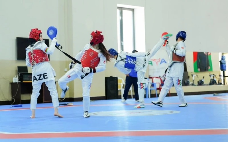 Azərbaycan taekvondo milli komandasının üzvləri təlim-məşq toplanışlarına cəlb ediliblər