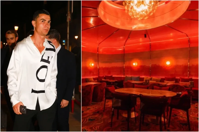 Cristiano Ronaldo Visits Vega Members Club in Madrid