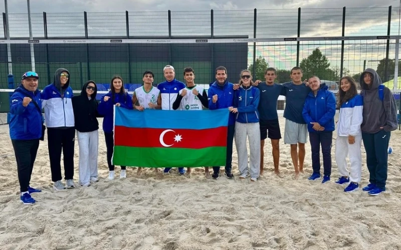Azərbaycanın U-18 çimərlik voleybolu millisi EEVZA çempionatının pley-off mərhələsinə yüksəlib
