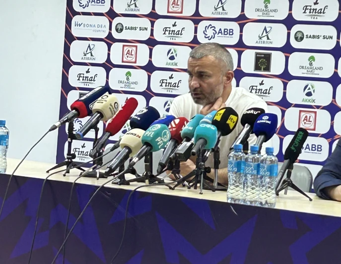 Qarabağ - Sabah oyunundan sonra Qurban Qurbanovun mətbuat konfransı: Azarkeşlər zövq alsın, uduzsaq da, olar