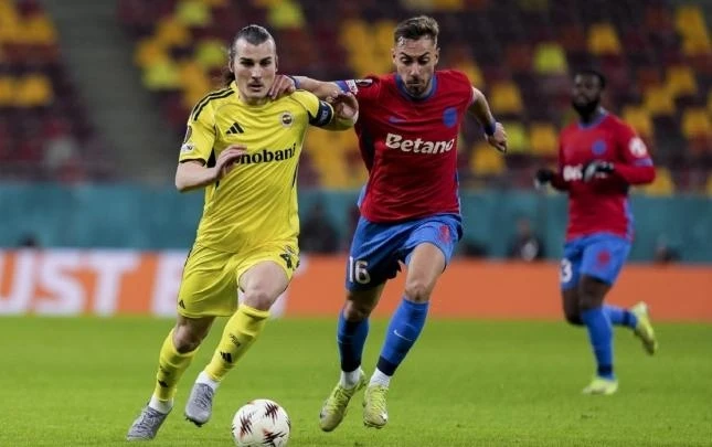 FCSB - Fənərbaxça matçının videoicmalı (1:1)