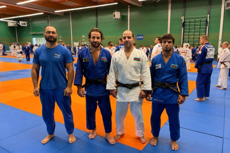 Azərbaycan cüdoçuları Niderlandda Olimpiya Təlim Düşərgəsində