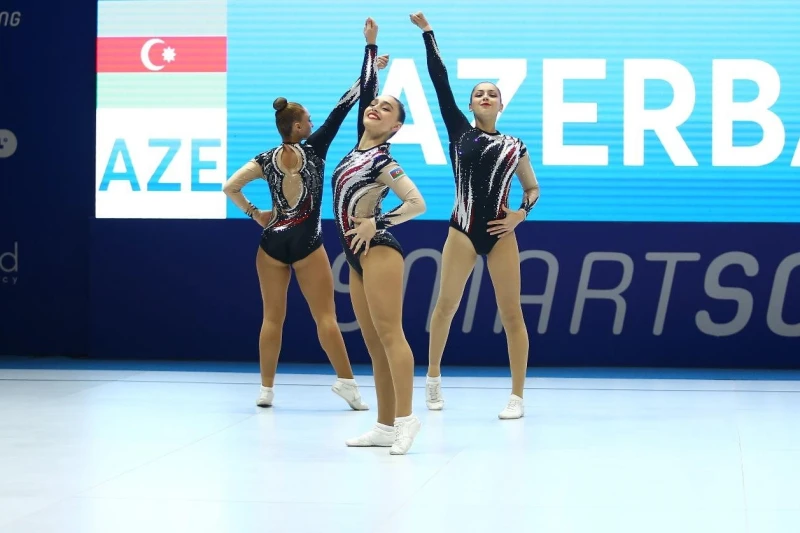 Второй день Чемпионата Европы по аэробной гимнастике в Гяндже: Квалификация и командное награждение