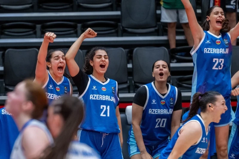 Azərbaycanın U-18 qız basketbol komandası İslandiyanı məğlub edib