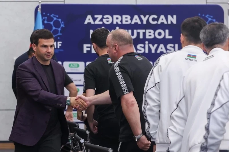 Minifutbol Federasiyası prezidenti milli komanda ilə Avropa çempionatına hazırlığı müzakirə edib