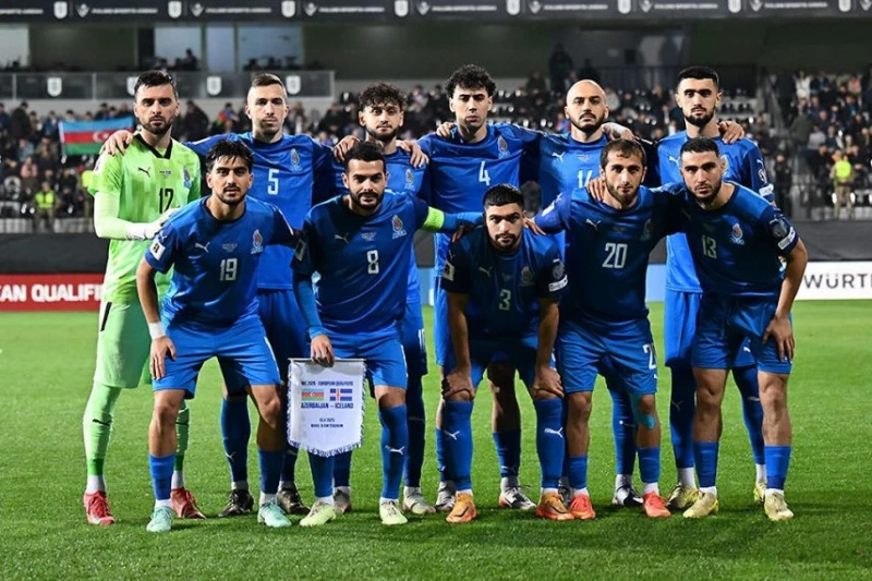 DÇ-2026-nın seçmə mərhələsi: Azərbaycan millisi Fransa ilə qarşılaşacaq