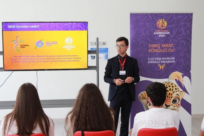 Training continues for volunteers of the III CIS Games: The final stage of preparations