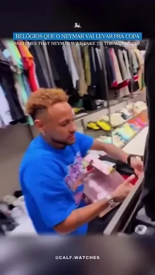 Neymar Dünya Şampiyonasına Lüks Saatlerle Gidiyor