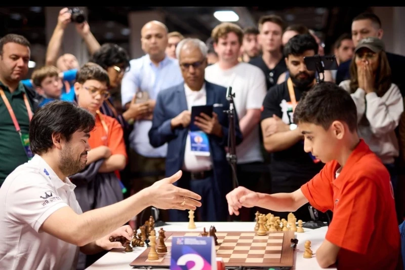 Khagan Ahmad spoke about his victory over Hikaru Nakamura: 'Hikaru made mistakes'