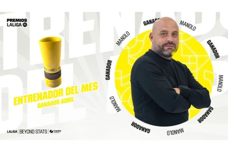 Manolo Gonzalez Named La Liga's Best Coach of December