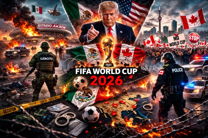Кризис безопасности в Северной Америке в преддверии ЧМ-2026: Мексика в огне, Канада под угрозой беспорядков